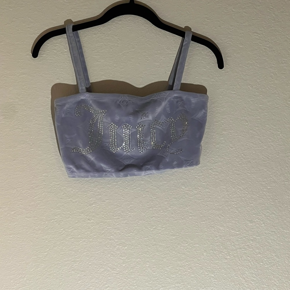 Juicy Couture Velour Cropped Tank